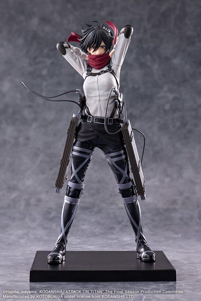 Attack on Titan Oshi Works PVC Figure Mikasa Ackerman: Final Season 25 cm - AniMuchuu
