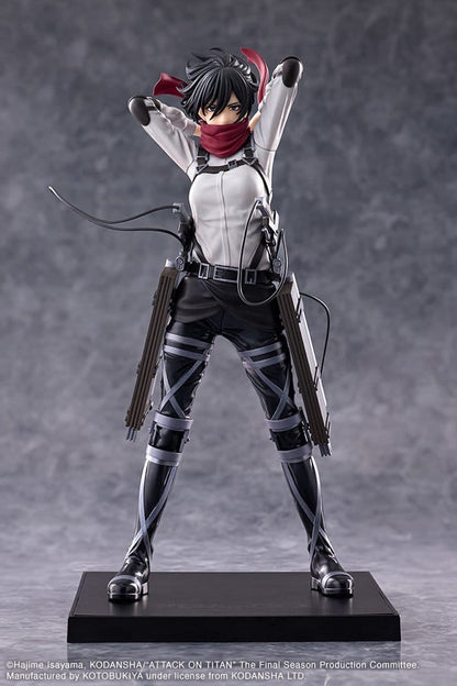 Attack on Titan Oshi Works PVC Figure Mikasa Ackerman: Final Season 25 cm - AniMuchuu