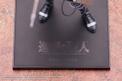Attack on Titan: The Final Season Oshi Works PVC Figure Sasha Blouse 25 cm - AniMuchuu