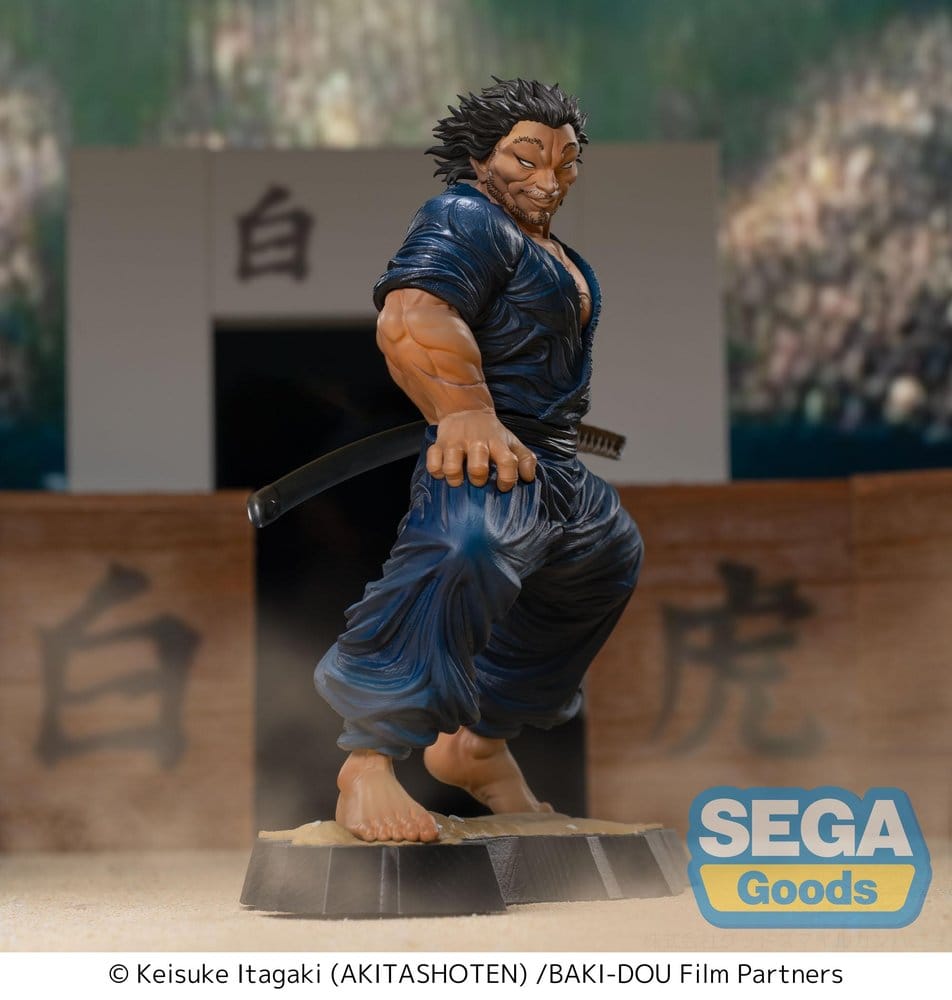 Baki-Dou Luminasta PVC Figure Musashi Miyamoto 17 cm - AniMuchuu