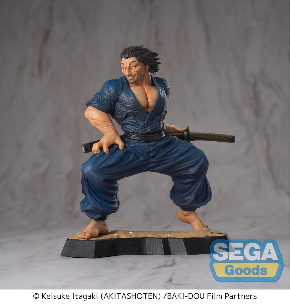 Baki-Dou Luminasta PVC Figure Musashi Miyamoto 17 cm - AniMuchuu