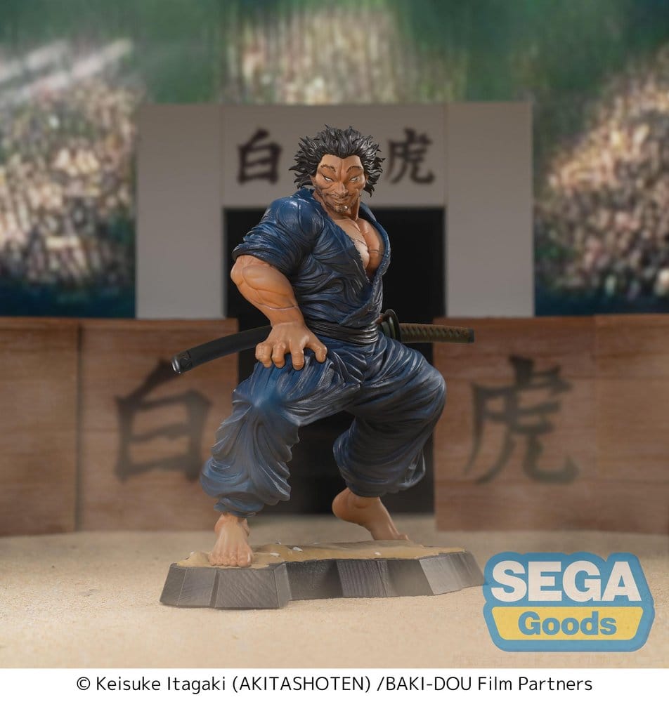 Baki-Dou Luminasta PVC Figure Musashi Miyamoto 17 cm - AniMuchuu