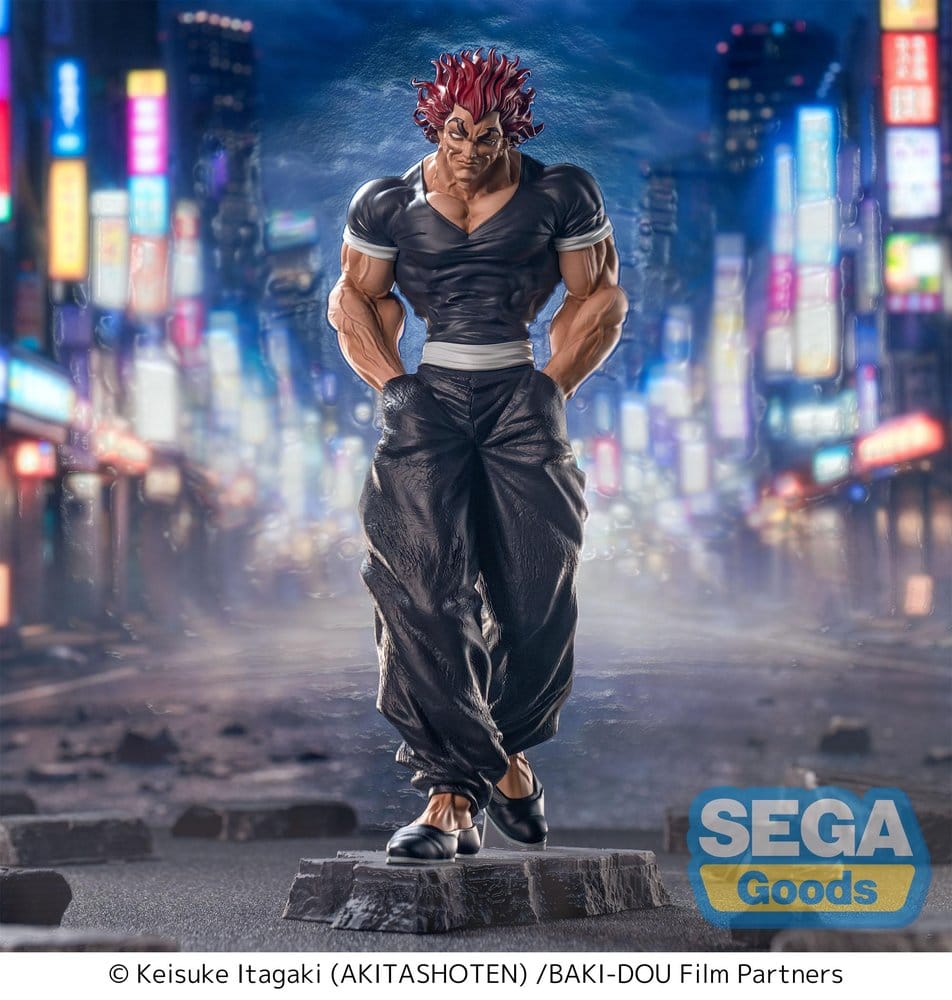 Baki-Dou Luminasta PVC Figure Yujiro Hanma 25 cm - AniMuchuu