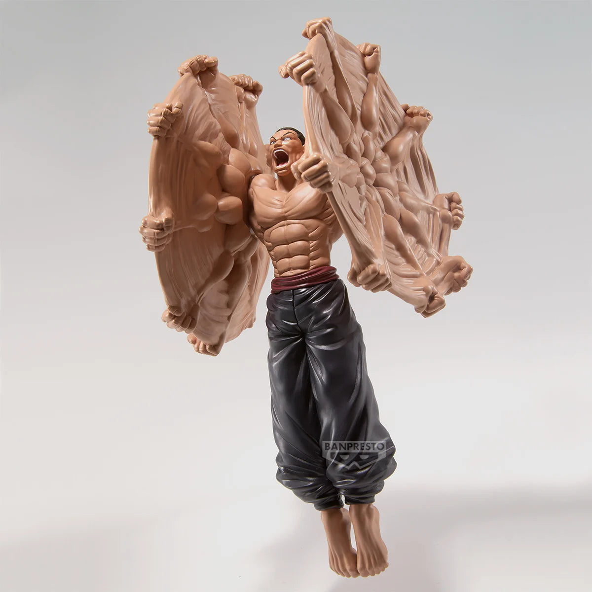 Baki PVC Figure Retsu Kaioh: Roller 20 cm - AniMuchuu