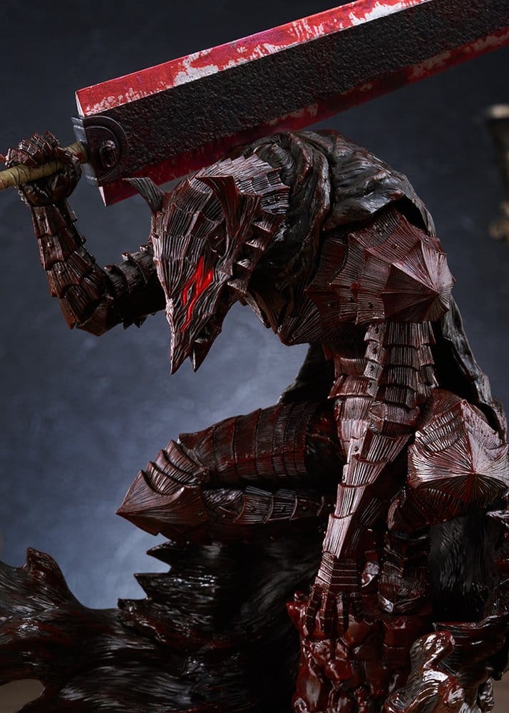 Berserk Pop Up Parade L PVC Figure Guts (Berserker Armor): Bloody Paint 28 cm - AniMuchuu