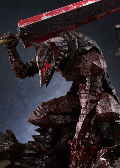 Berserk Pop Up Parade L PVC Figure Guts (Berserker Armor): Bloody Paint 28 cm - AniMuchuu