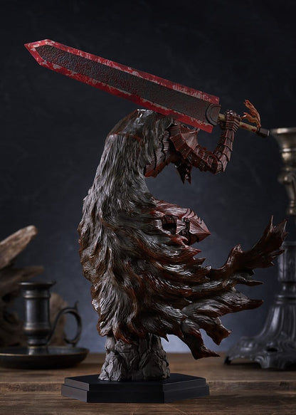 Berserk Pop Up Parade L PVC Figure Guts (Berserker Armor): Bloody Paint 28 cm - AniMuchuu