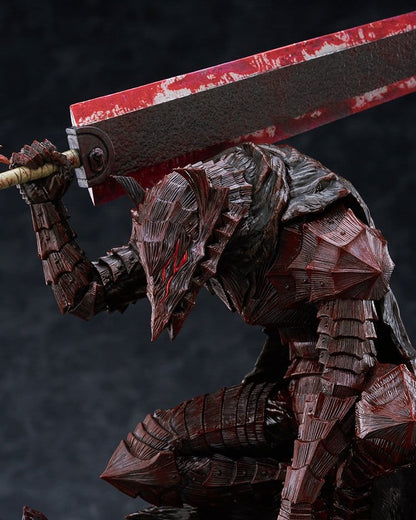Berserk Pop Up Parade L PVC Figure Guts (Berserker Armor): Bloody Paint 28 cm - AniMuchuu