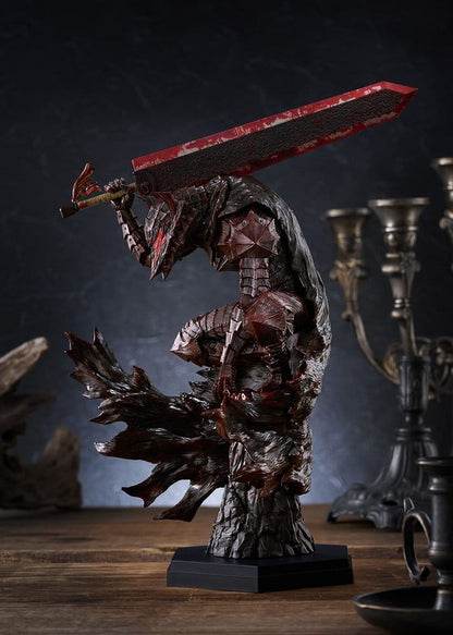 Berserk Pop Up Parade L PVC Figure Guts (Berserker Armor): Bloody Paint 28 cm - AniMuchuu