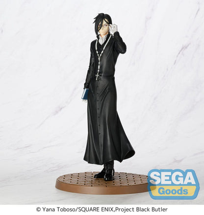 Black Butler: Boarding School Arc Luminasta PVC Statue Sebastian Michaelis 22 cm - AniMuchuu