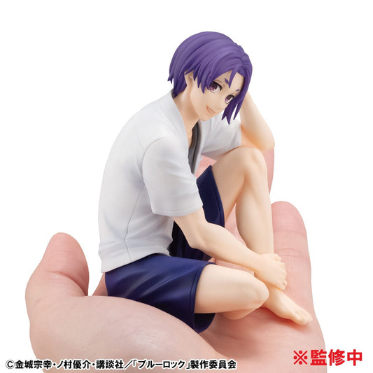 Blue Lock G.E.M. Series PVC Statue Reo Mikage Palm Size 9 cm - AniMuchuu