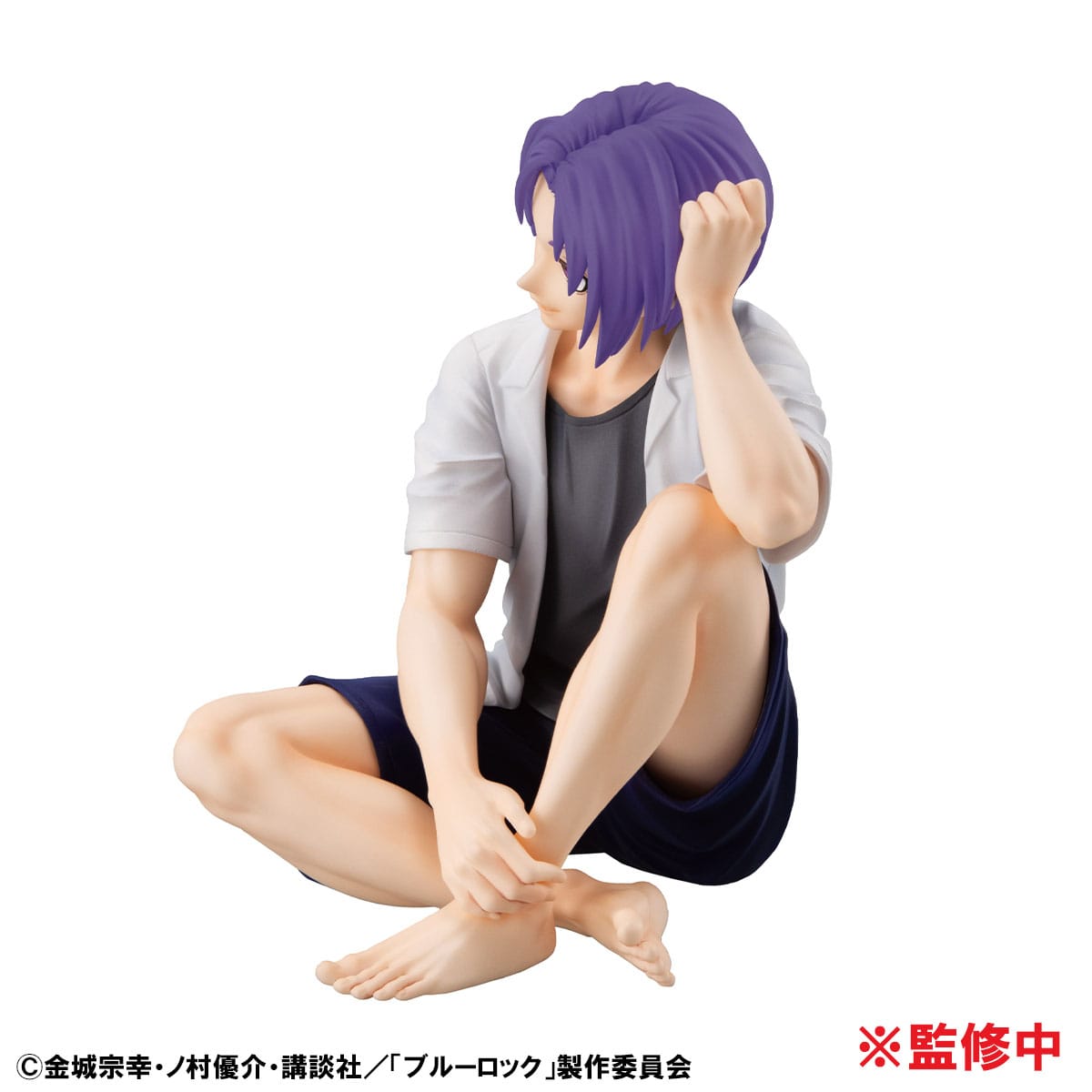Blue Lock G.E.M. Series PVC Statue Reo Mikage Palm Size 9 cm - AniMuchuu