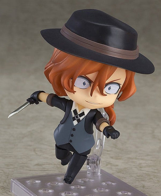 Bungo Stray Dogs Nendoroid Action Figure Chuya Nakahara 10 cm - AniMuchuu
