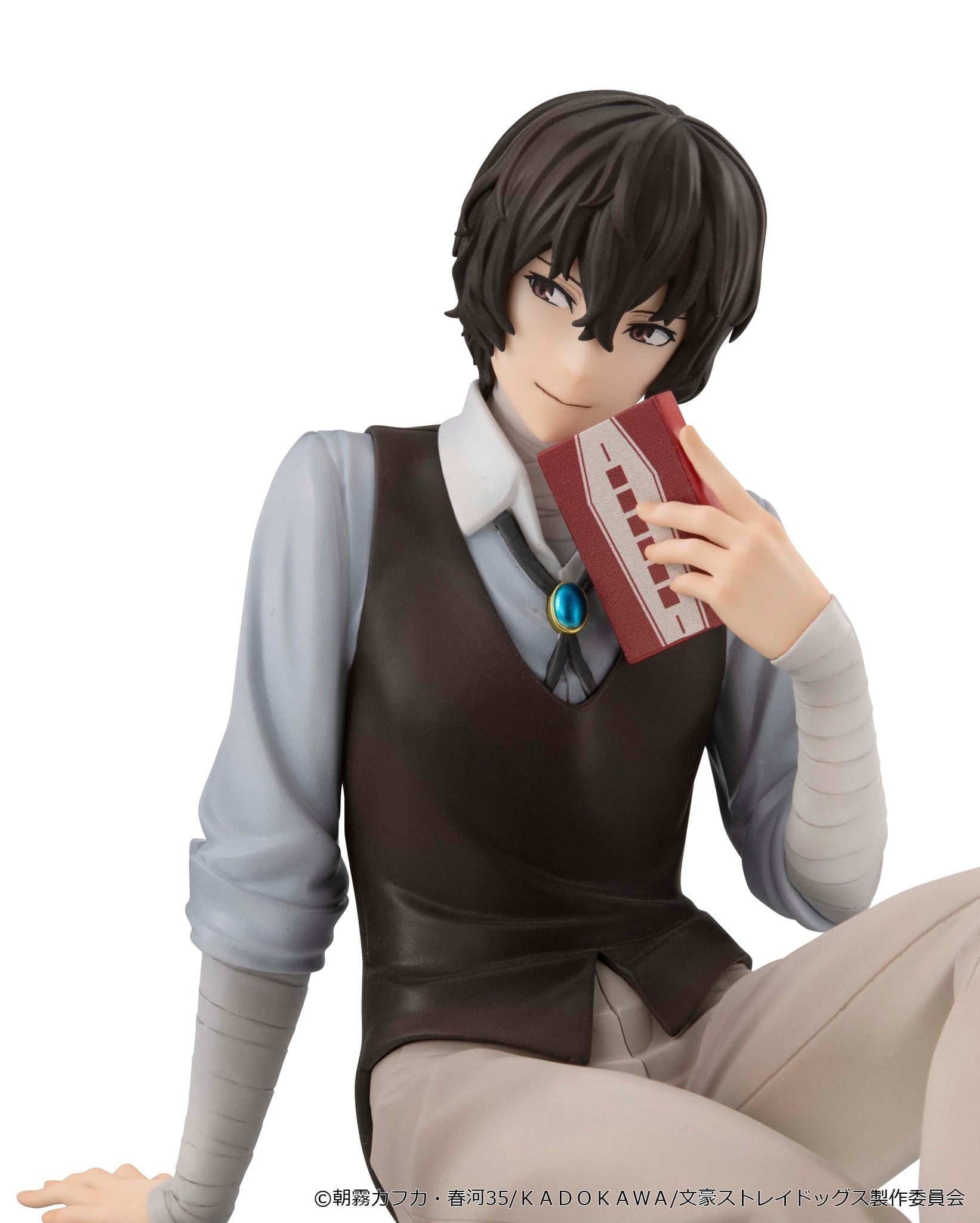 Bungo Stray Dogs G.E.M. PVC Figure Osamu Dazai Palm Size 9 cm - AniMuchuu