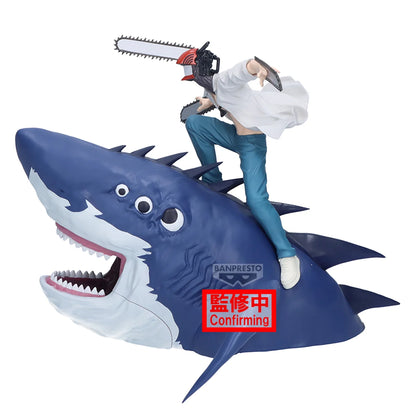 Chainsaw Man Figure Life PVC Figure Chainsaw Man & Beam 13 cm