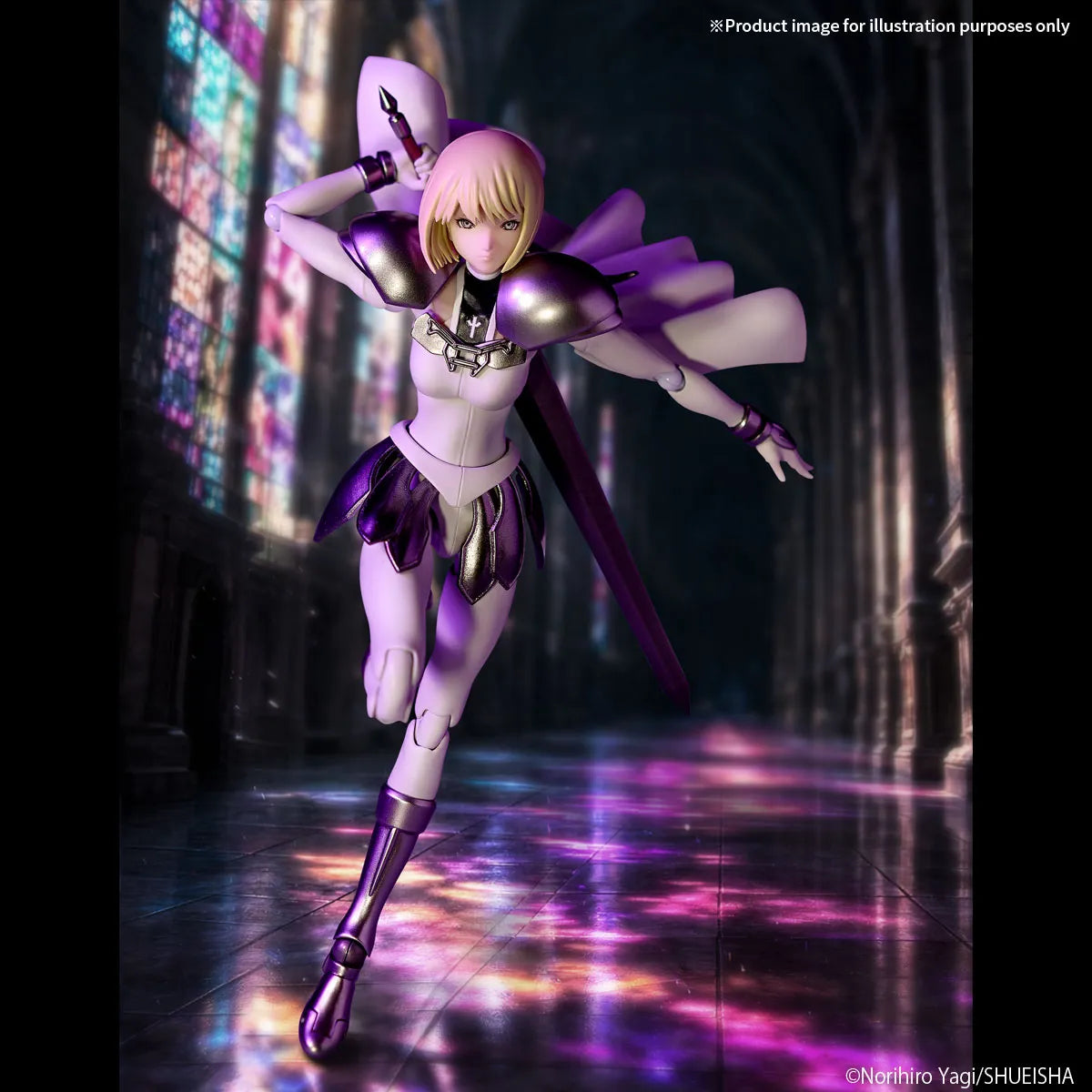 Claymore Revoltech PVC Action Figure Clare 15 cm - AniMuchuu