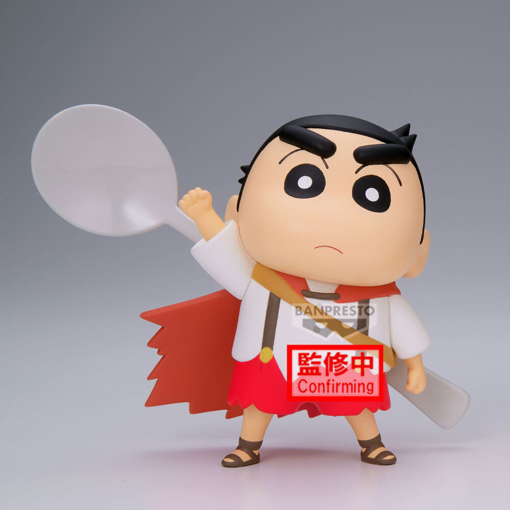 Crayon Shin Chan PVC Figure Shin Chan Hero 11 cm - AniMuchuu