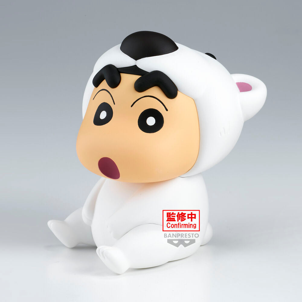 Crayon Shin Chan PVC Figure Shin Chan Polar Bear 11 cm - AniMuchuu