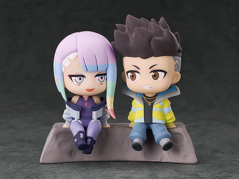 Cyberpunk: Edgerunners Qset+ PVC Figures 2-Pack David & Lucy 8 cm - AniMuchuu