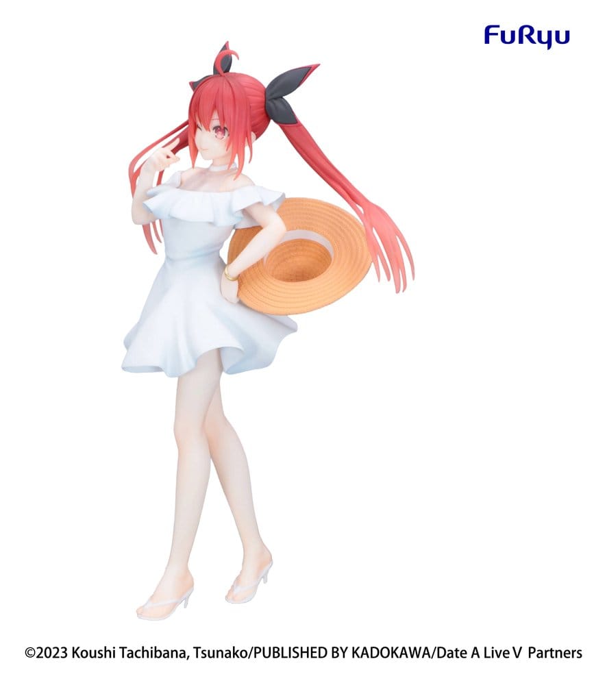 Date A Live Muchute PVC Statue Kotori Itsuka Summer Dress 20 cm - AniMuchuu