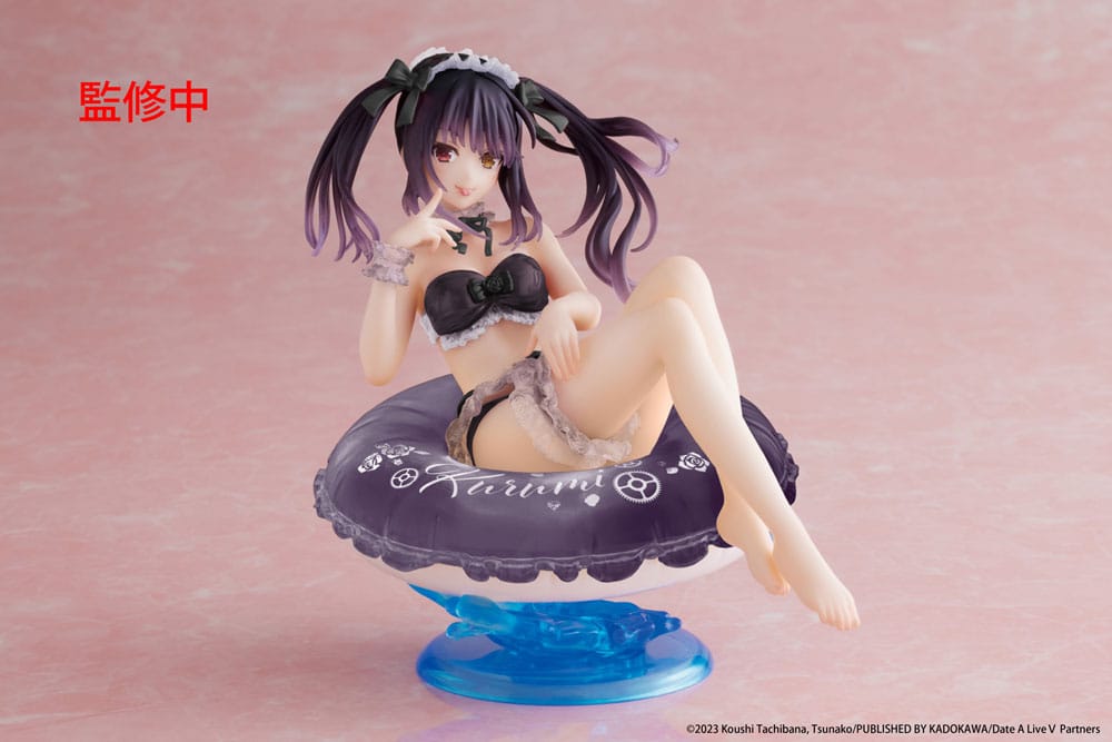 Date A Live IV PVC Statue Aqua Float Girls Figure Kurumi Tokisaki 10 cm