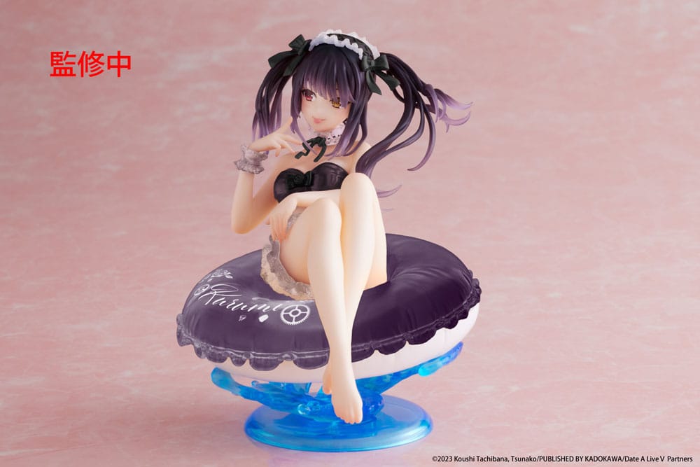 Date A Live IV PVC Statue Aqua Float Girls Figure Kurumi Tokisaki 10 cm