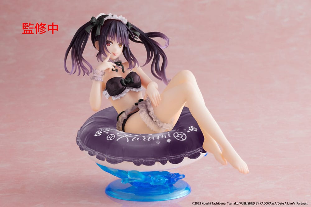 Date A Live IV PVC Statue Aqua Float Girls Figure Kurumi Tokisaki 10 cm