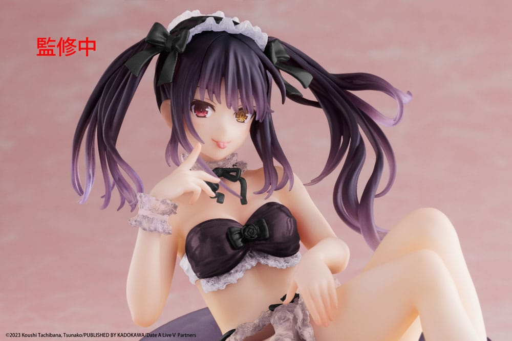 Date A Live IV PVC Statue Aqua Float Girls Figure Kurumi Tokisaki 10 cm