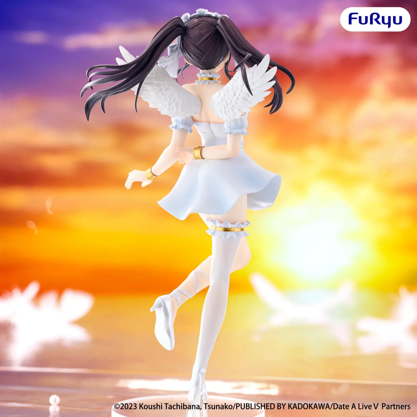 Date A Live V BiCute Pure PVC Figure Kurumi Tokisaki 23 cm - AniMuchuu