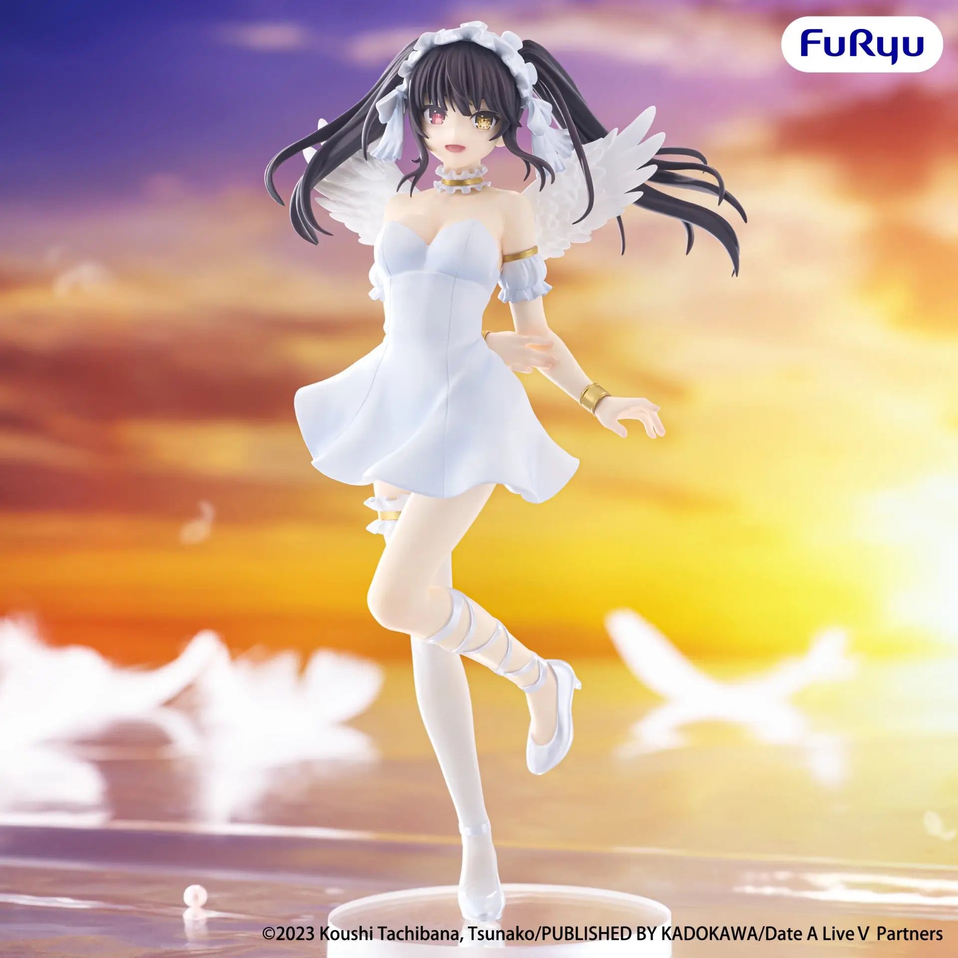 Date A Live V BiCute Pure PVC Figure Kurumi Tokisaki 23 cm - AniMuchuu