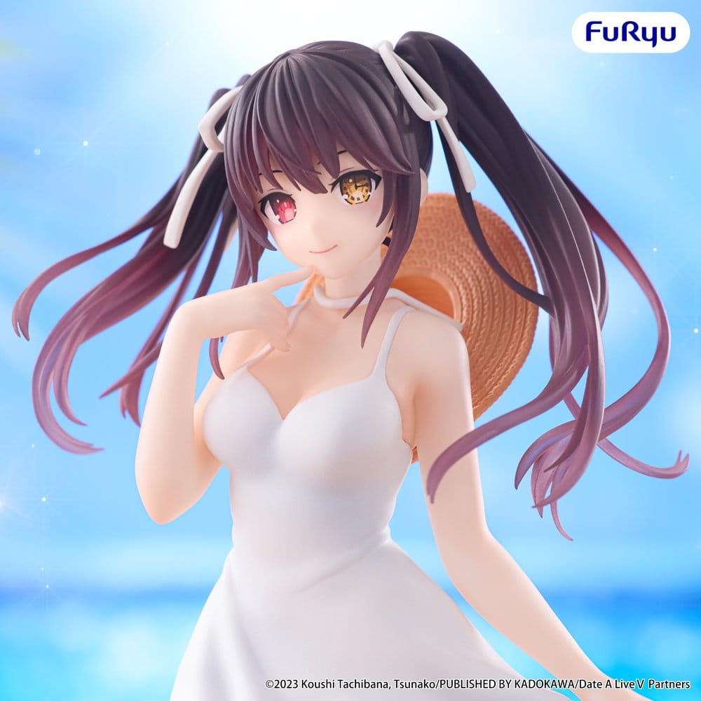 Date A Live Summer Dress PVC Figure Kurumi Tokisaki 21 cm - AniMuchuu