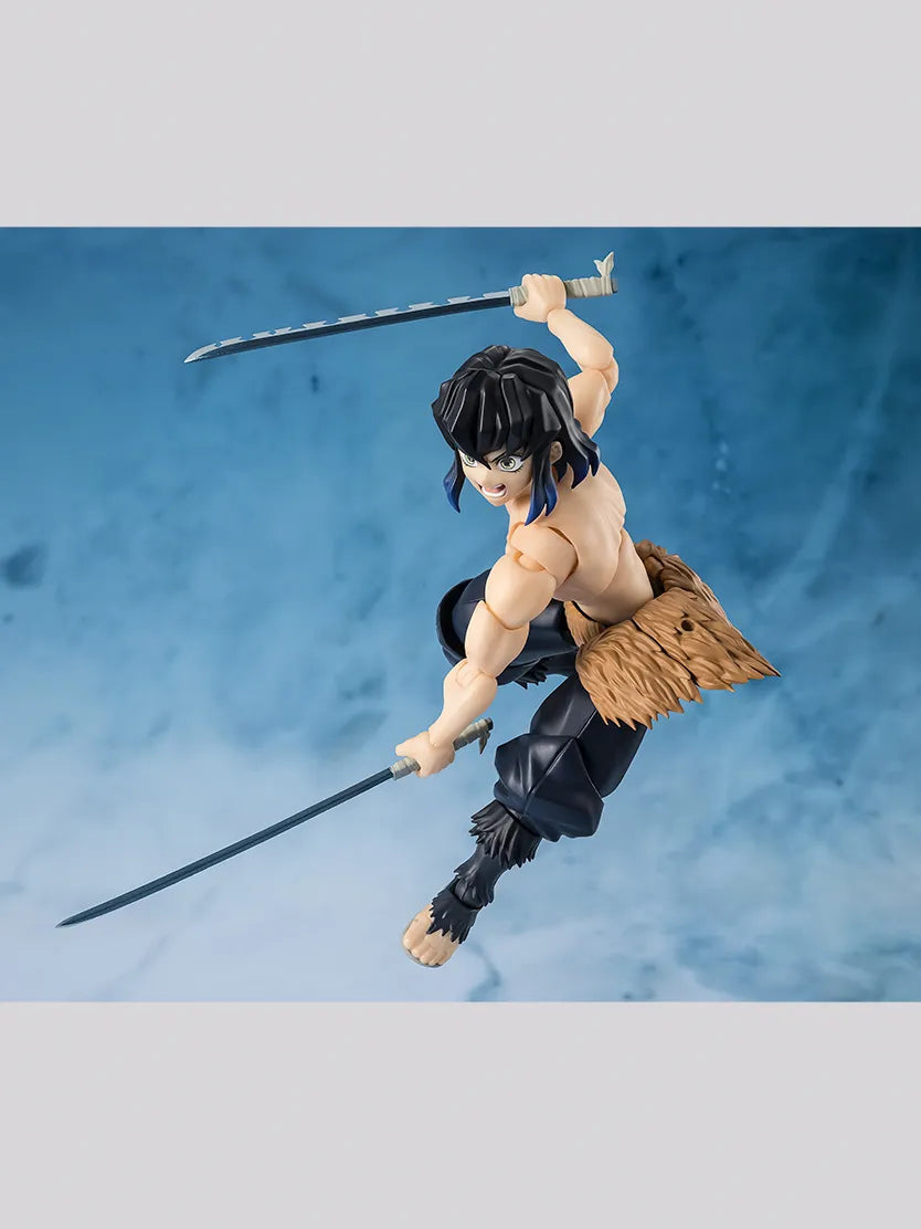 Demon Slayer S.H.Figuarts Action Figure Inosuke Hashibira 14 cm - AniMuchuu