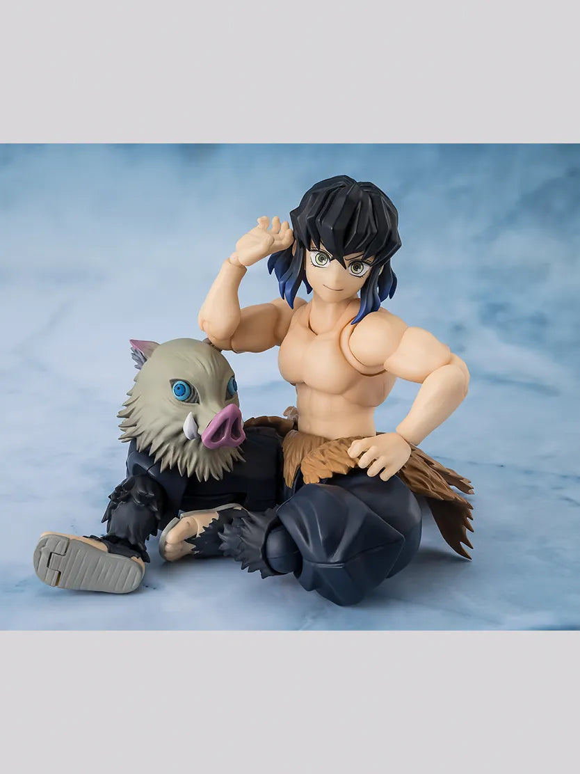 Demon Slayer S.H.Figuarts Action Figure Inosuke Hashibira 14 cm - AniMuchuu