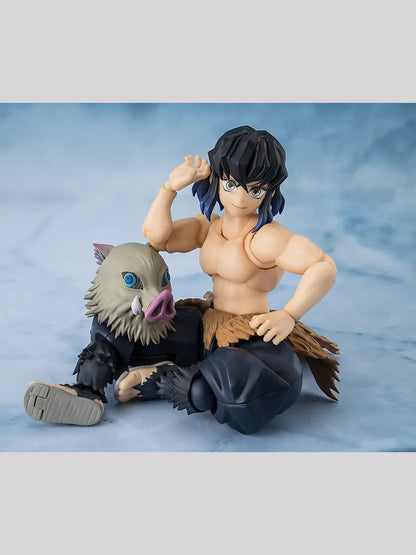 Demon Slayer S.H.Figuarts Action Figure Inosuke Hashibira 14 cm - AniMuchuu