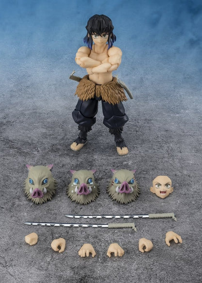 Demon Slayer S.H.Figuarts Action Figure Inosuke Hashibira 14 cm - AniMuchuu