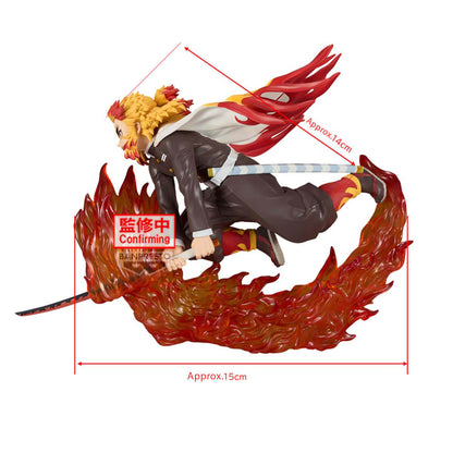 Demon Slayer Vibration Stars PVC Figure Kyojuro Rengoku 14 cm