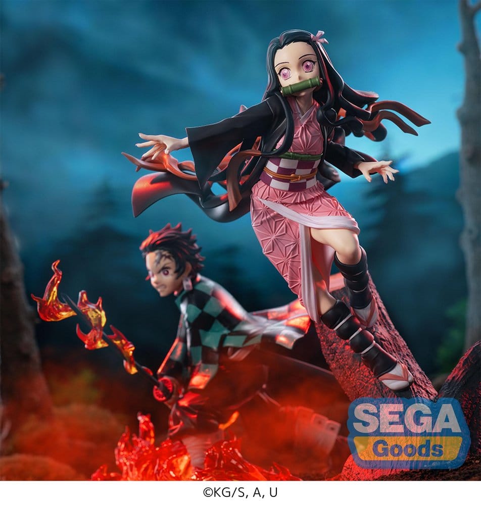 Demon Slayer Xross Link PVC Statue Nezuko Kamado 16 cm - AniMuchuu