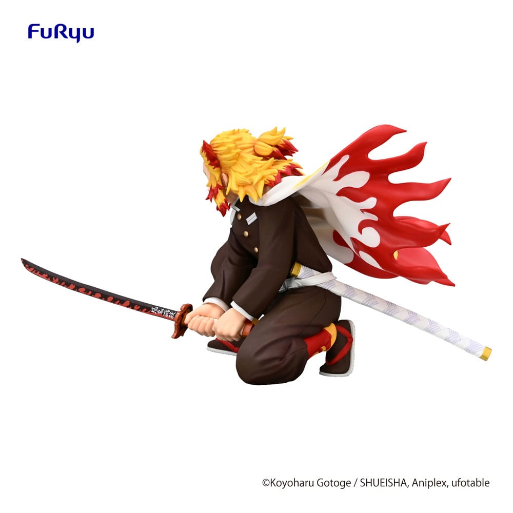Demon Slayer Noodle Stopper PVC Statue Rengoku Kyojuro Battle 10 cm