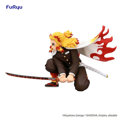 Demon Slayer Noodle Stopper PVC Statue Rengoku Kyojuro Battle 10 cm