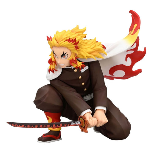 Demon Slayer Noodle Stopper PVC Statue Rengoku Kyojuro Battle 10 cm