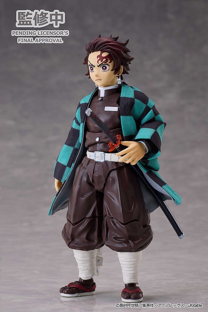 Demon Slayer BUZZmod Action Figure 1/12 Tanjiro Kamado Ver. 2 14 cm - AniMuchuu