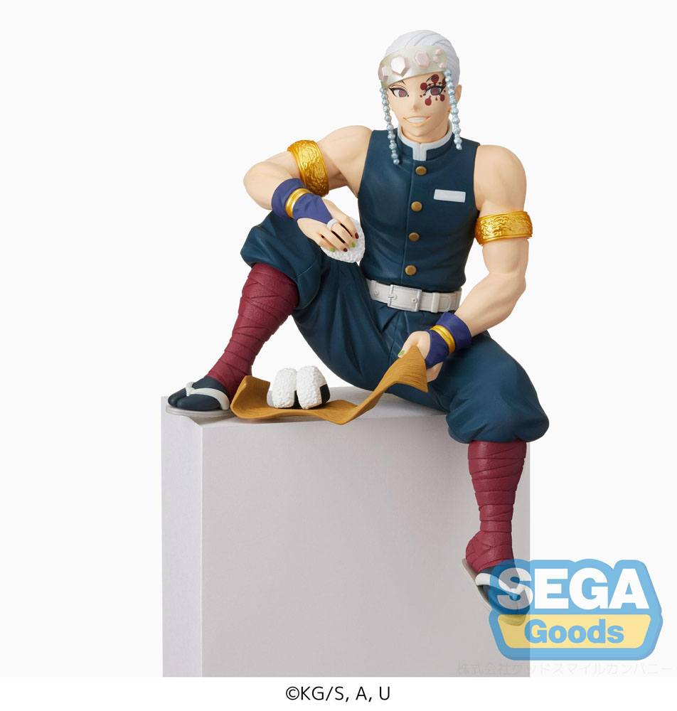 Demon Slayer PM Perching PVC Statue Tengen Uzui: Eating 15 cm - AniMuchuu