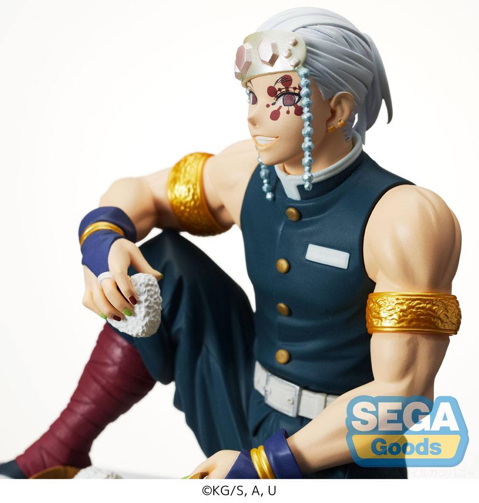 Demon Slayer PM Perching PVC Statue Tengen Uzui: Eating 15 cm - AniMuchuu