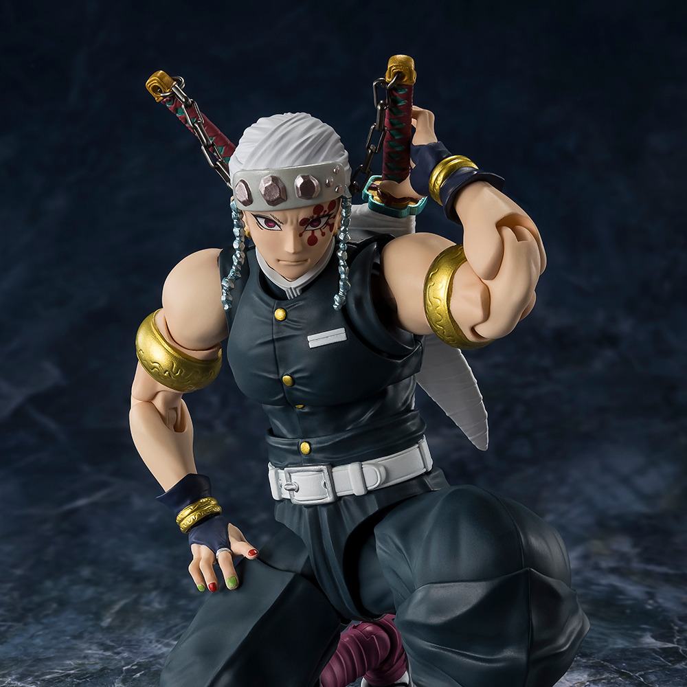 Demon Slayer S.H. Figuarts Action Figure Tengen Uzui 16 cm - AniMuchuu