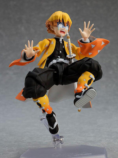 Demon Slayer Figma Action Figure Zenitsu Agatsuma 13 cm - AniMuchuu