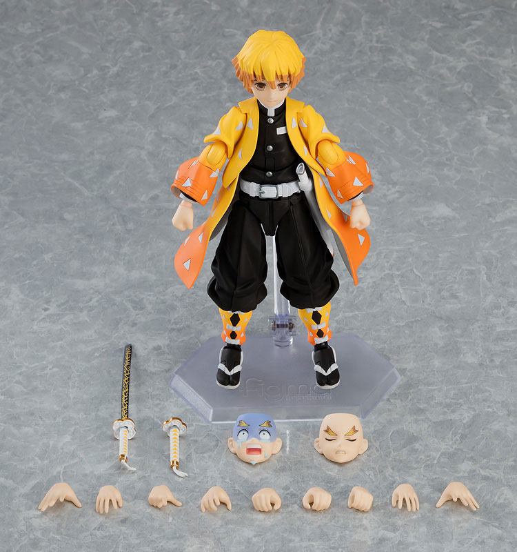 Demon Slayer Figma Action Figure Zenitsu Agatsuma 13 cm - AniMuchuu