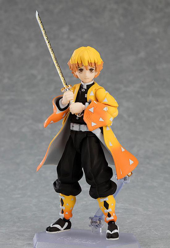 Demon Slayer Figma Action Figure Zenitsu Agatsuma 13 cm - AniMuchuu
