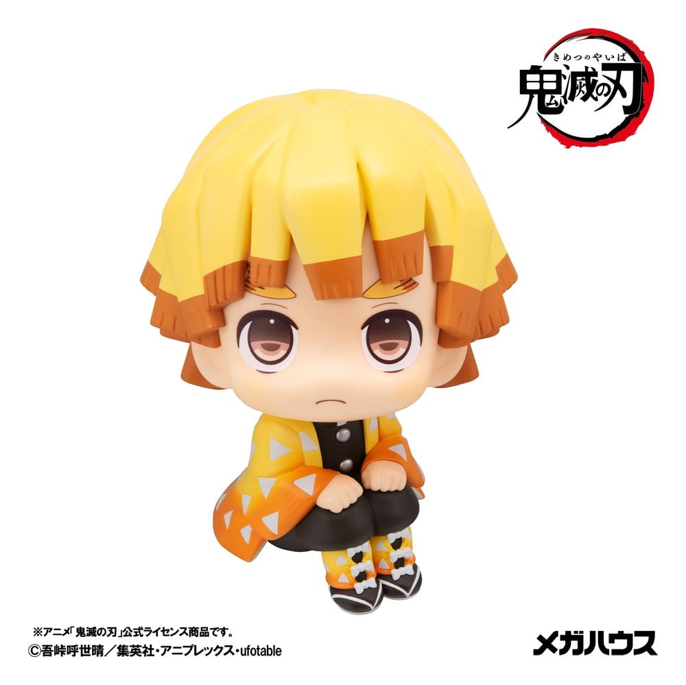 Demon Slayer Look Up PVC Figure Zenitsu Agatsuma: Grumpy Ver. 11 cm - AniMuchuu