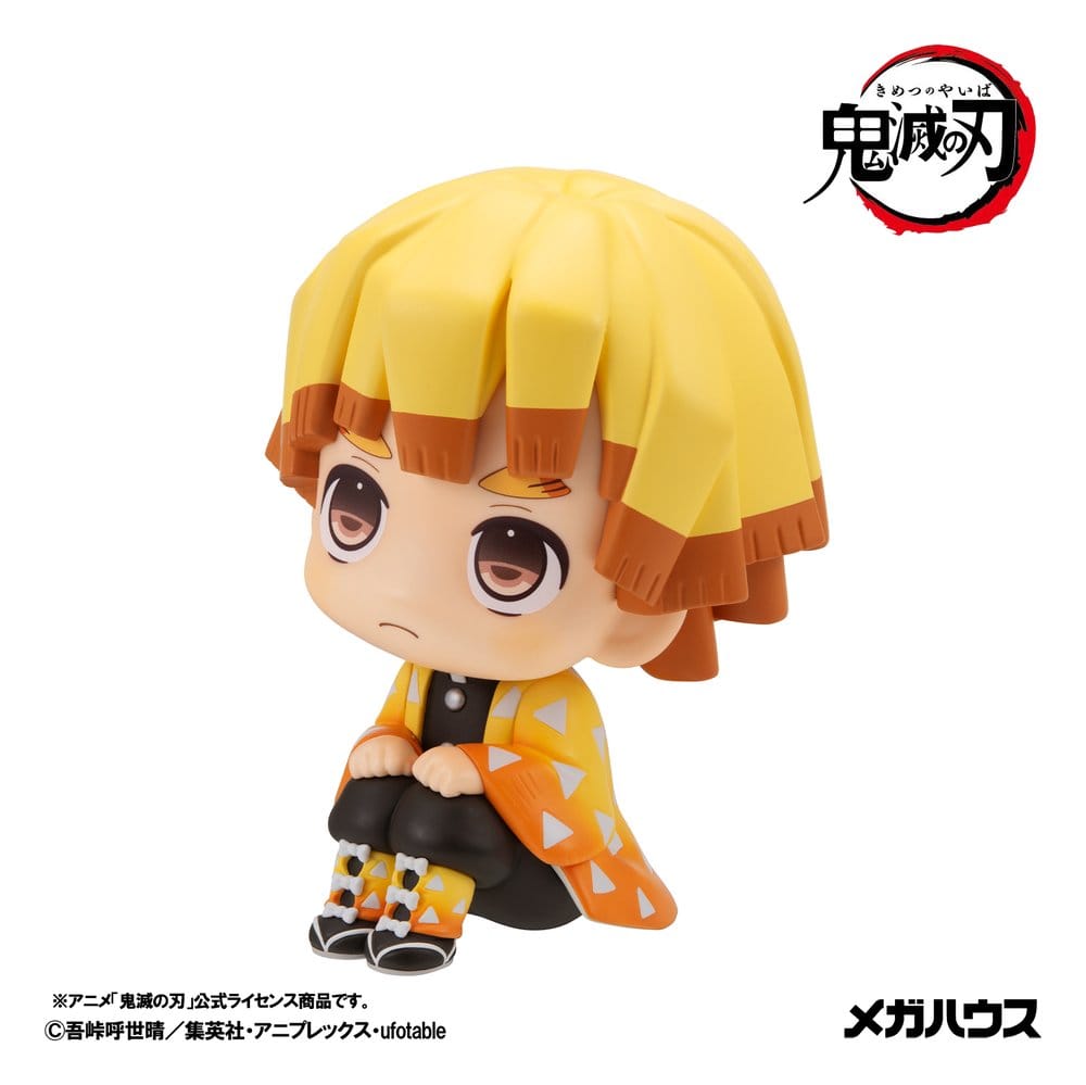 Demon Slayer Look Up PVC Figure Zenitsu Agatsuma: Grumpy Ver. 11 cm - AniMuchuu