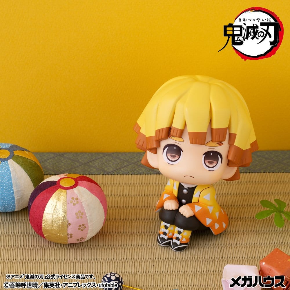 Demon Slayer Look Up PVC Figure Zenitsu Agatsuma: Grumpy Ver. 11 cm - AniMuchuu